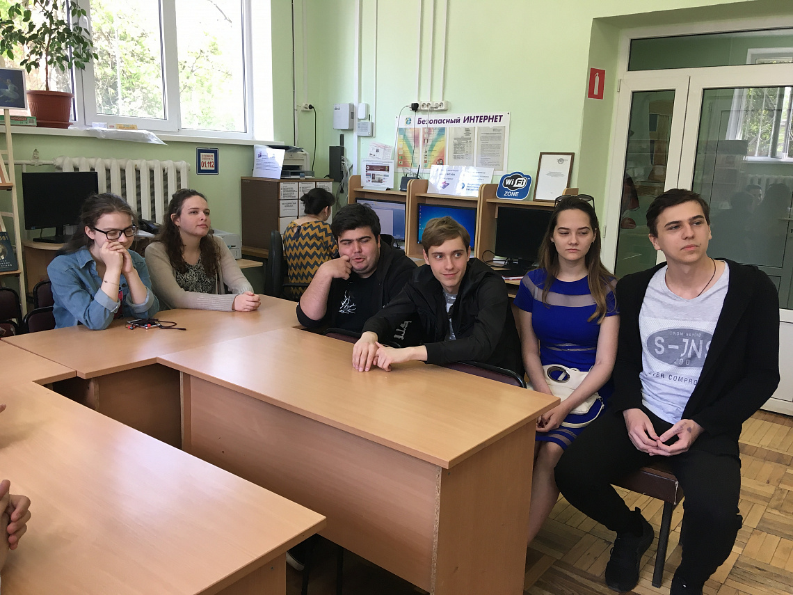 Студенты КИПО 28 апреля посетили мероприятие в Детской библиотеке имени С. Я. Маршака